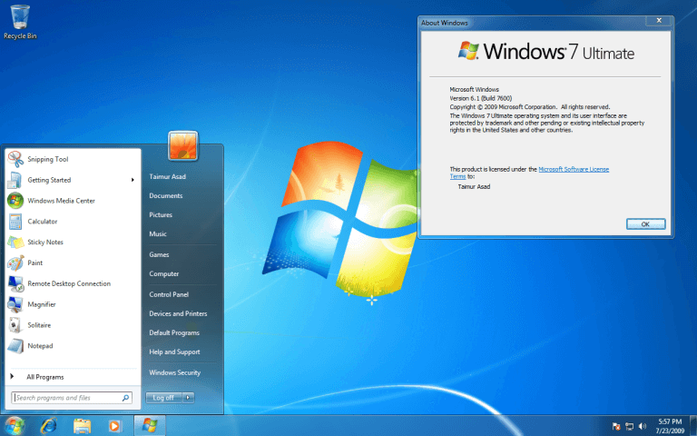 Windows 7 free download