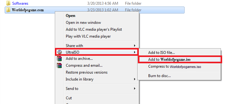 Create iso file worldofpcgames