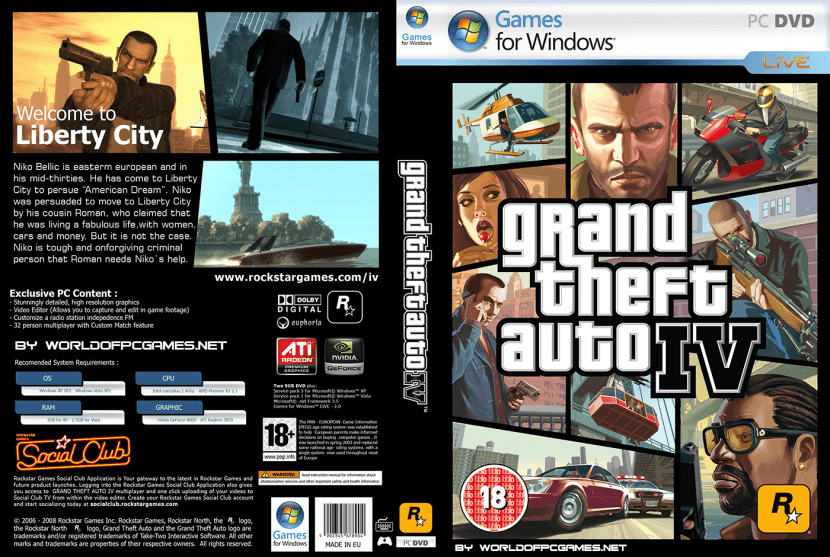 GTA IV Free Download PC Game ISO By worldofpcgames.com