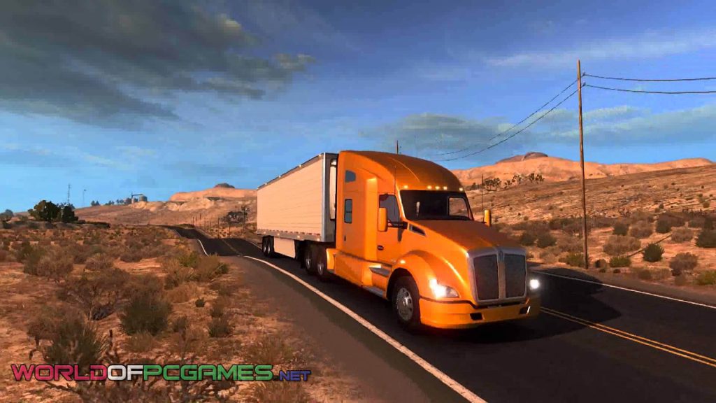 American Truck Simulator 2016 Free Download Latest PC Game By worldofpcgames.com