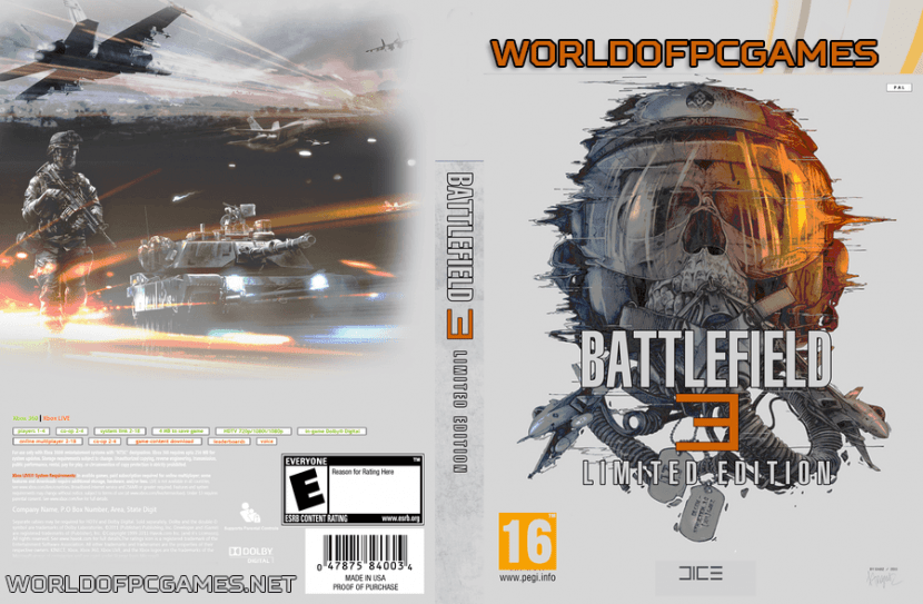 Battlefield 3 Free Download PC Game ISO By worldofpcgames.com