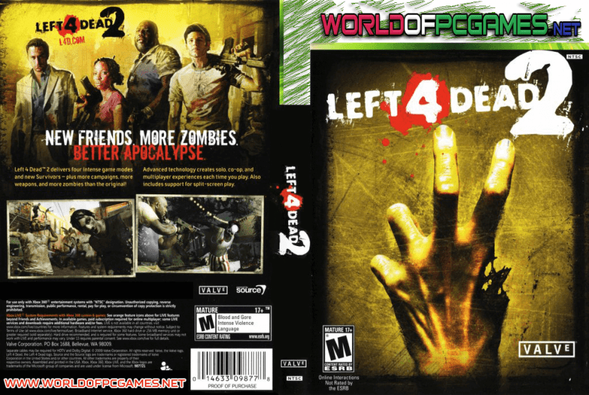 Left 4 Dead 2 Free Download PC Game By worldofpcgames.com