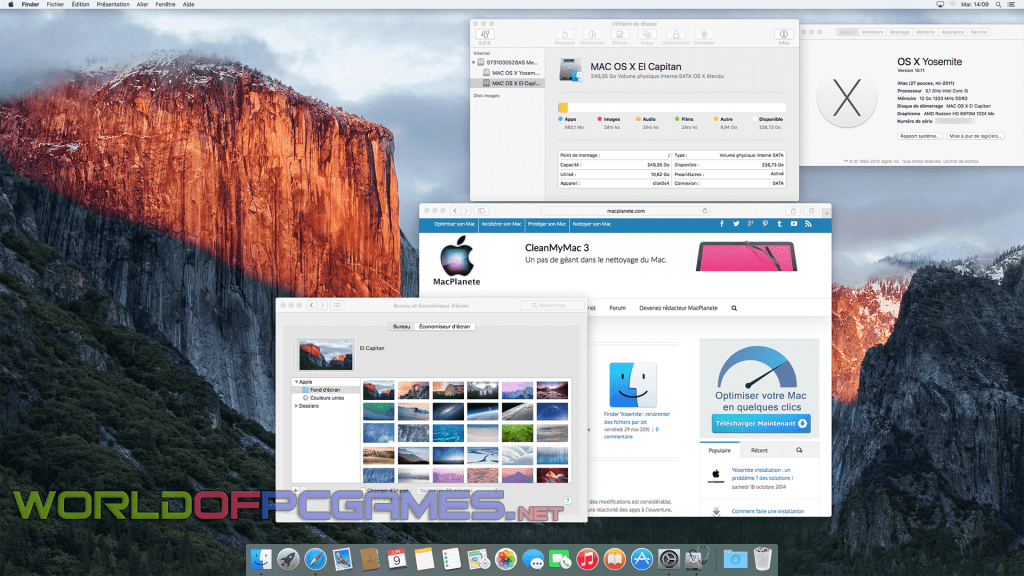 Mac OS X El Capitan Free Download ISO DMG 10.11.1 InstallESD By worldofpcgames.com