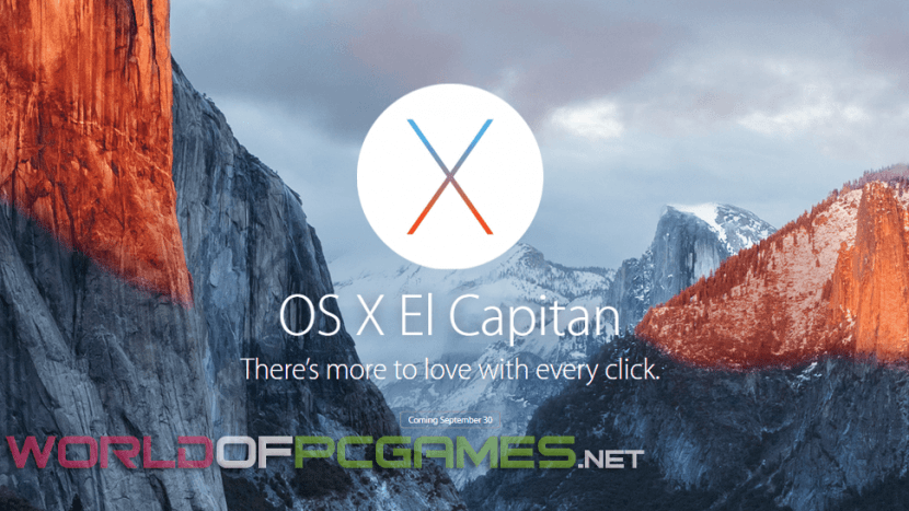 Mac OS X El Capitan Free Download ISO DMG 10.11.1 InstallESD By worldofpcgames.com