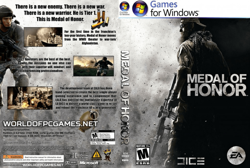 Medal Of Honor 2010 Free Download PC Game By worldofpcgames.com