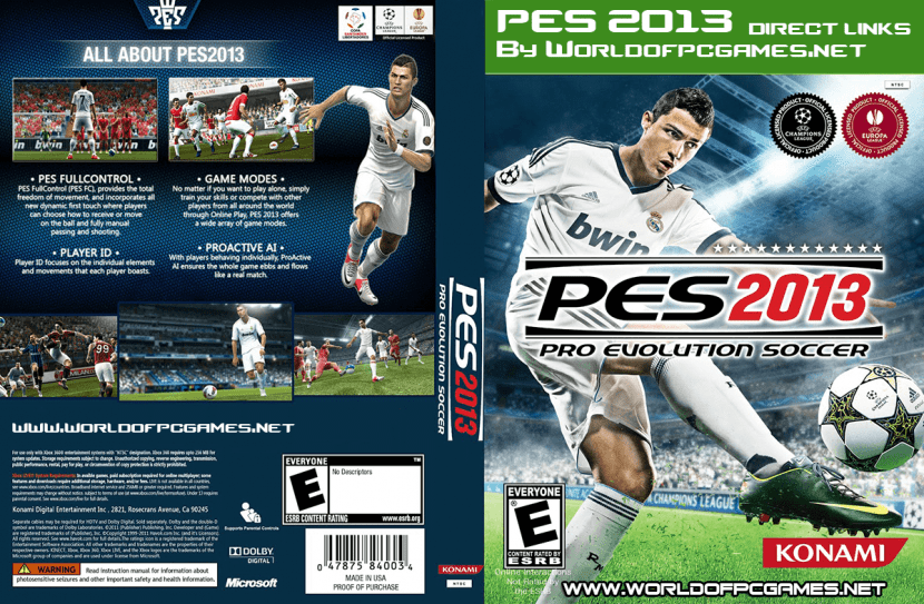 PES Pro Evolution Soccer 2013 Free Download PC Game ISO By worldofpcgames.com