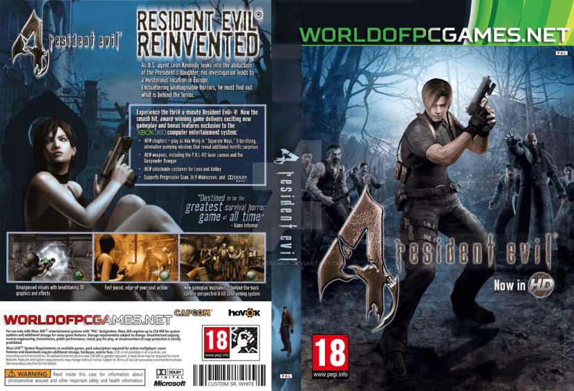 Resident Evil 4 Free Download PC Game By worldofpcgames.com