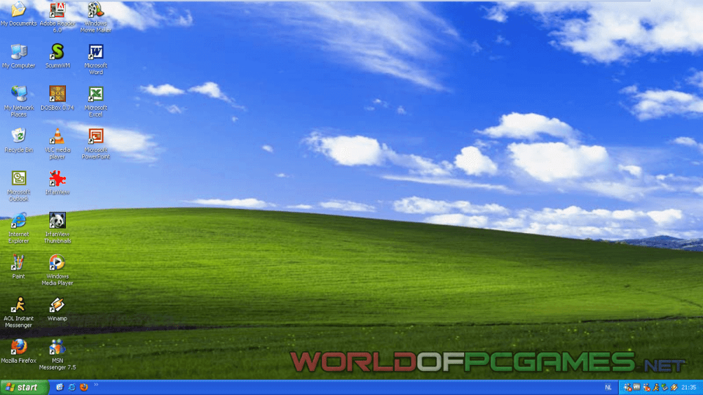 Windows XP Professional SP3 Free Download Latest Full ISO Bootable By worldofpcgames.com