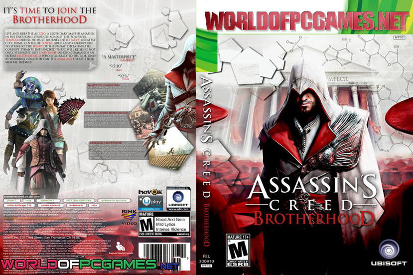 Assassins Creed Brotherhood Free Download PC Game By worldofpcgames.com