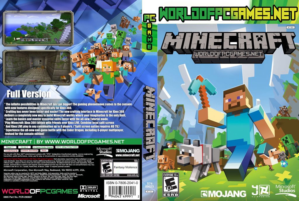 Minecraft Free Download PC Game By Worldofpcgmaes.net