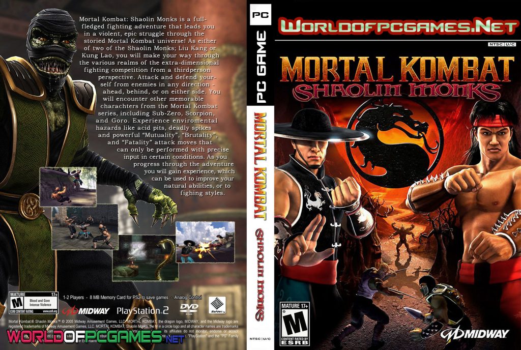 Mortal Kombat Shaolin Monks Free Download PC Game By worldofpcgames.com