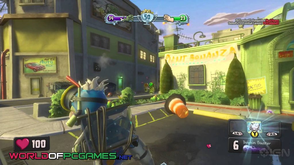 Plants VS Zombies Garden Warfare Free Download PC Game By worldofpcgames.com