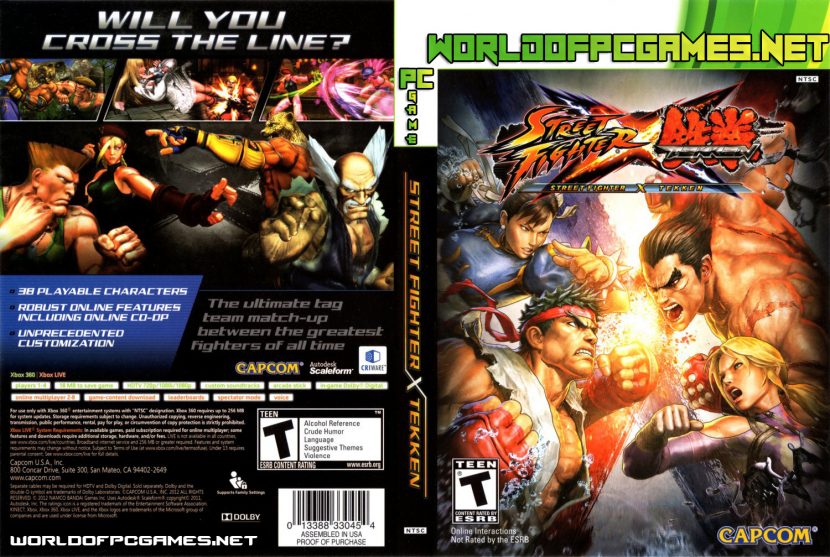 Street Fighter X Tekken Free Download PC Game By worldofpcgames.com