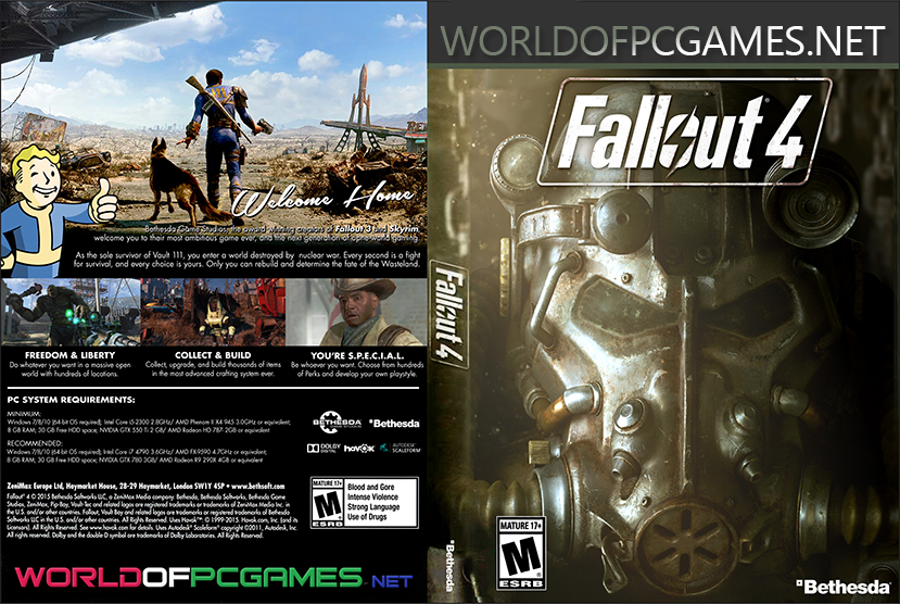 Fallout 4 Free Download PC Game Repack By worldofpcgames.com