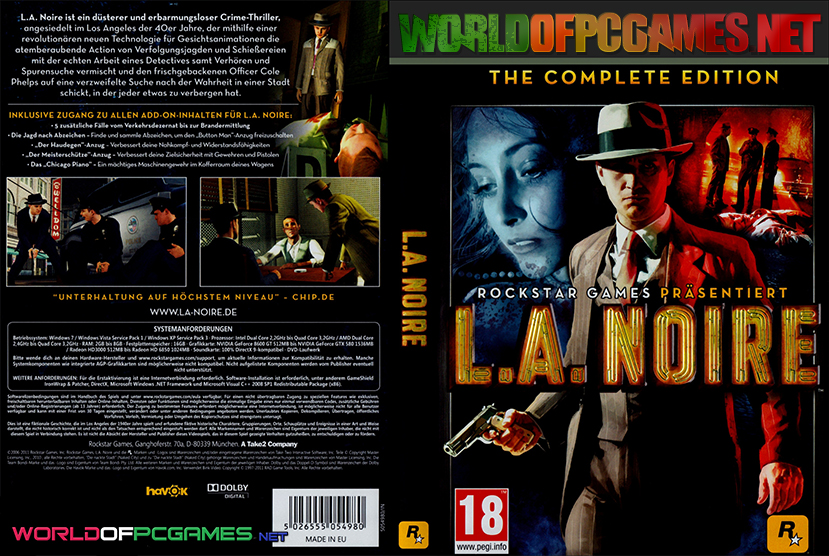 L.A Noire Free Download PC Game By worldofpcgames.com