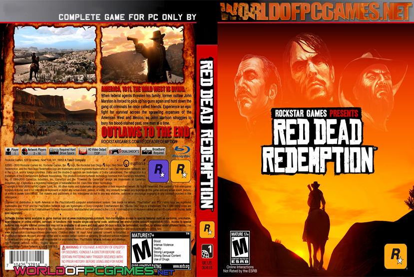 Red Dead Redemption Free Download PC Game By worldofpcgames.com