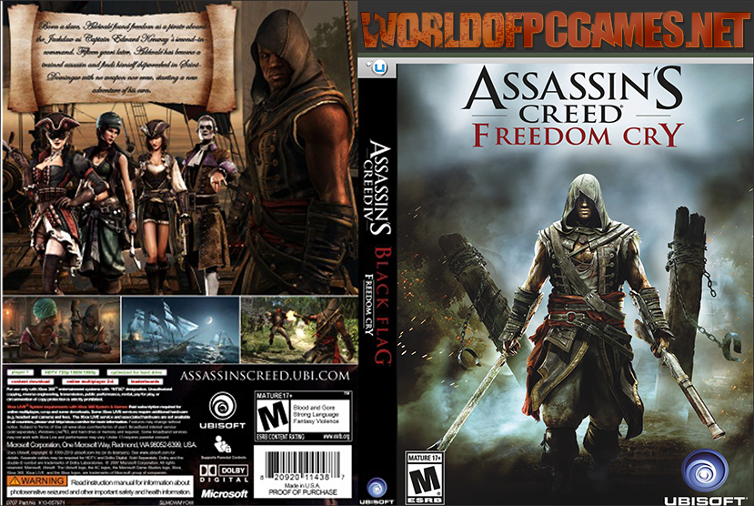 Assassins Creed IV Black Flag Freedom Cry Free Download Game By worldofpcgames.com