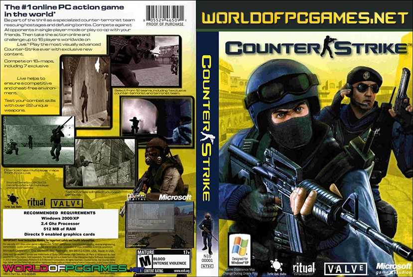 Counter Strike 1.6 Free Download PC Game By worldofpcgames.com