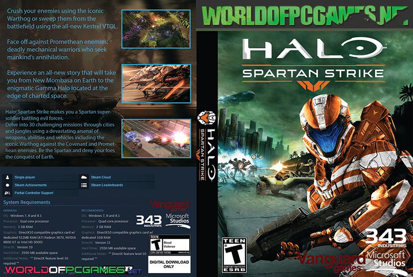 Halo Spartan Strike Free Download PC Game By worldofpcgames.com