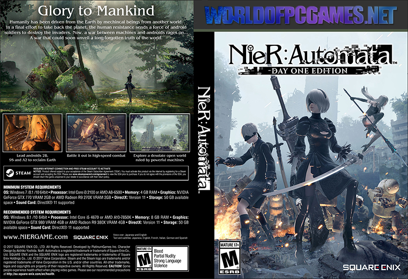 Nier Automata Free Download PC Game By worldofpcgames.com