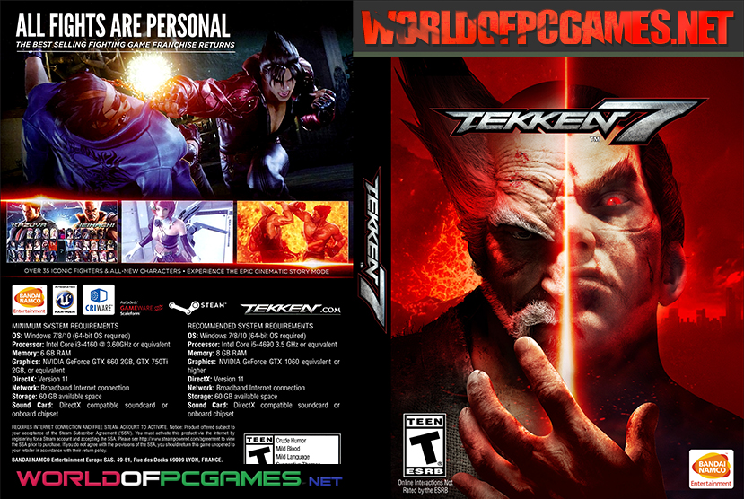 Tekken 7 Free Download Repack By worldofpcgames.com