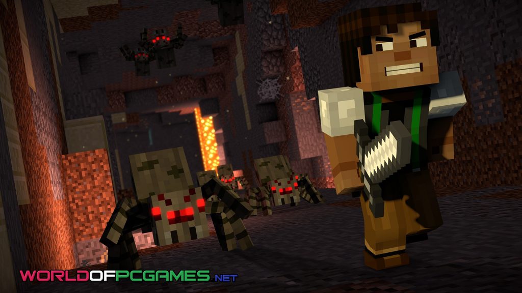 Minecraft Story Mode Season Two Free Download PC Game By worldofpcgames.com