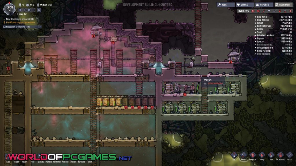 Oxygen Not Included Free Download PC Game By worldofpcgames.com