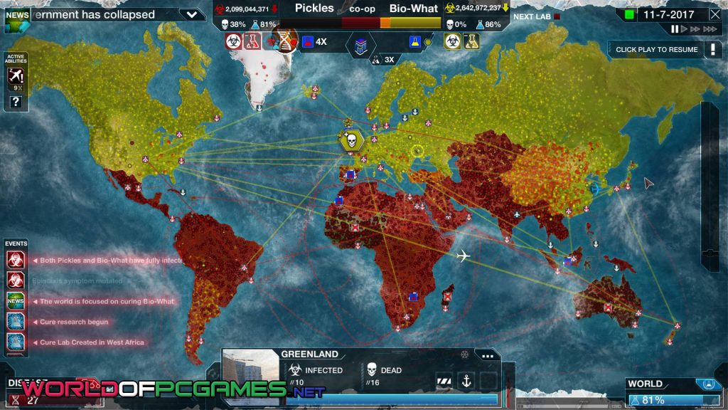 Plague Inc Evolved Free Download PC Gmae By worldofpcgames.com