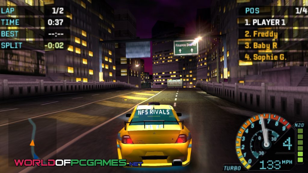 Need For Speed Underground Free Download PC Game By worldofpcgames.com