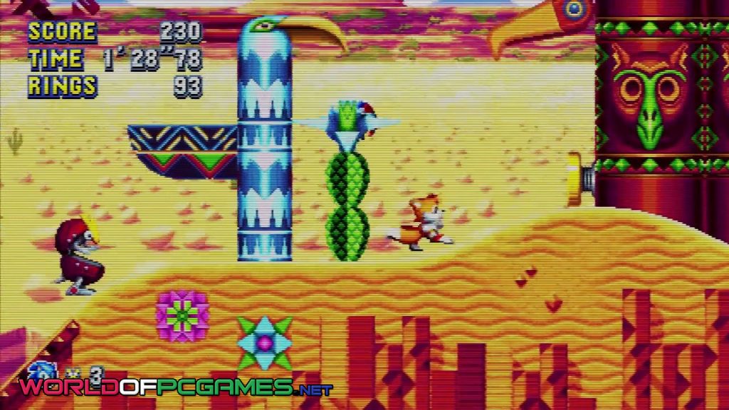 Sonic Mania Free Download PC Game By worldofpcgames.com