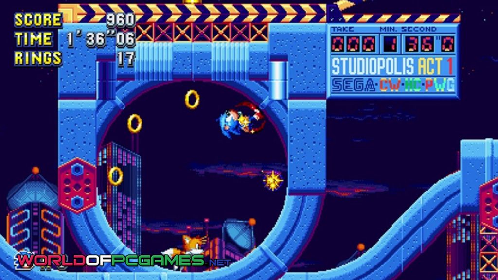 Sonic Mania Free Download PC Game By worldofpcgames.com