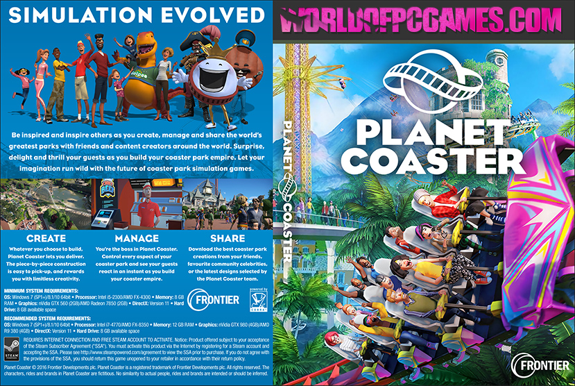 Planet Coaster Free Download PC Game By worldofpcgames.comm