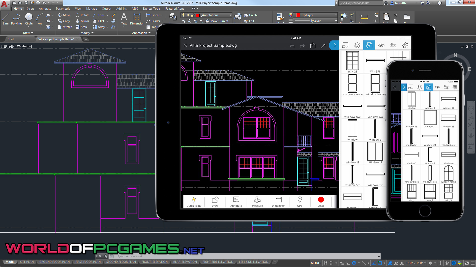 Autodesk AutoCAD 2018 Free Download By worldofpcgames.comm