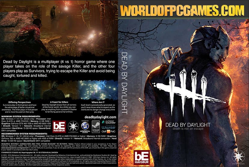 Dead By Daylight Free Download PC Game By worldofpcgames.comm