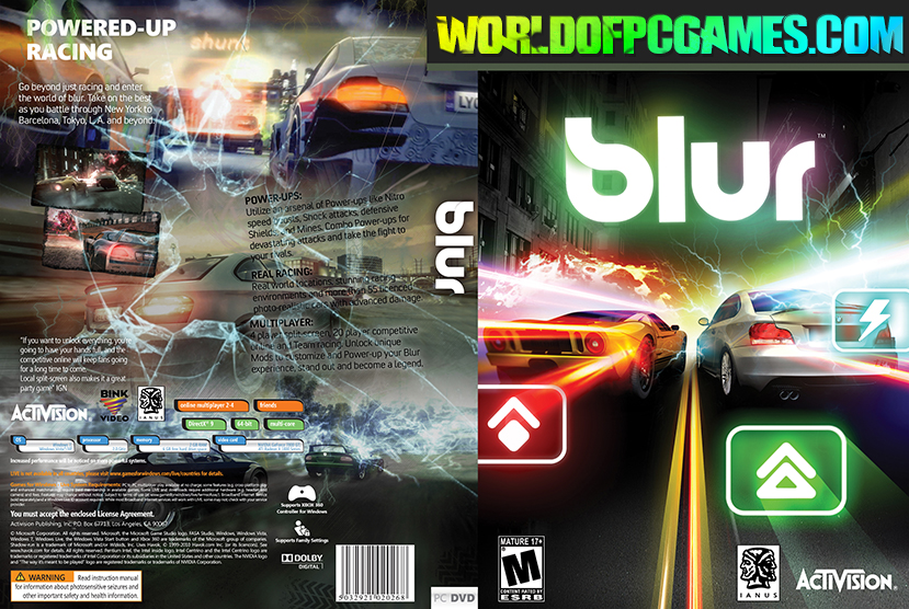 Blur Free Download PC Game By worldofpcgames.comm