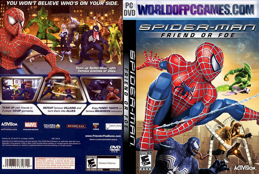 Spider Man Friend Or Foe Free Download