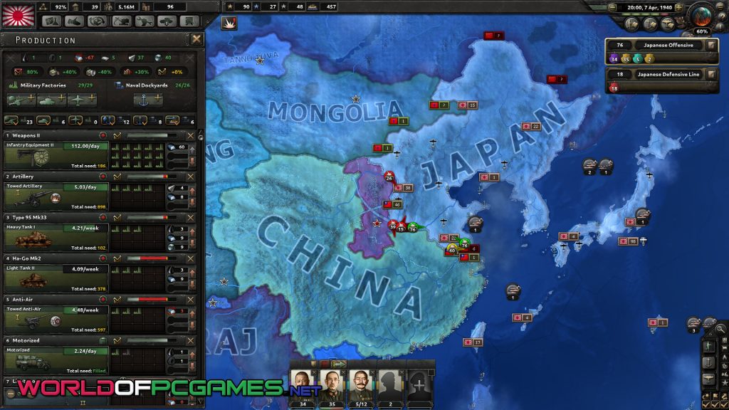 Hearts Of Iron IV Free Download Waking The Tiger PC Game By worldofpcgames.comm