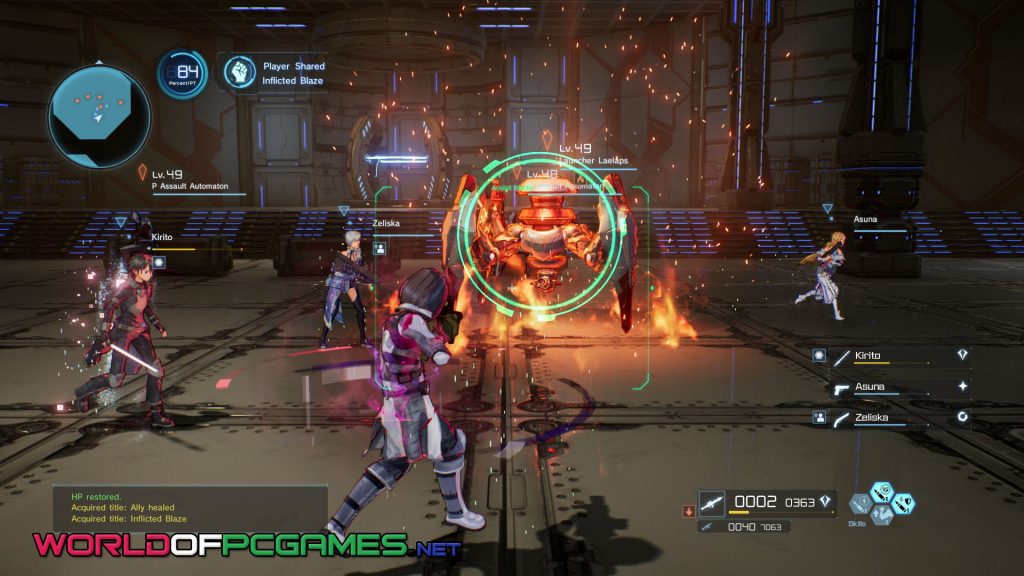 Sword Art Online Re Hollow Fragment Free Download PC Game By worldofpcgames.comm