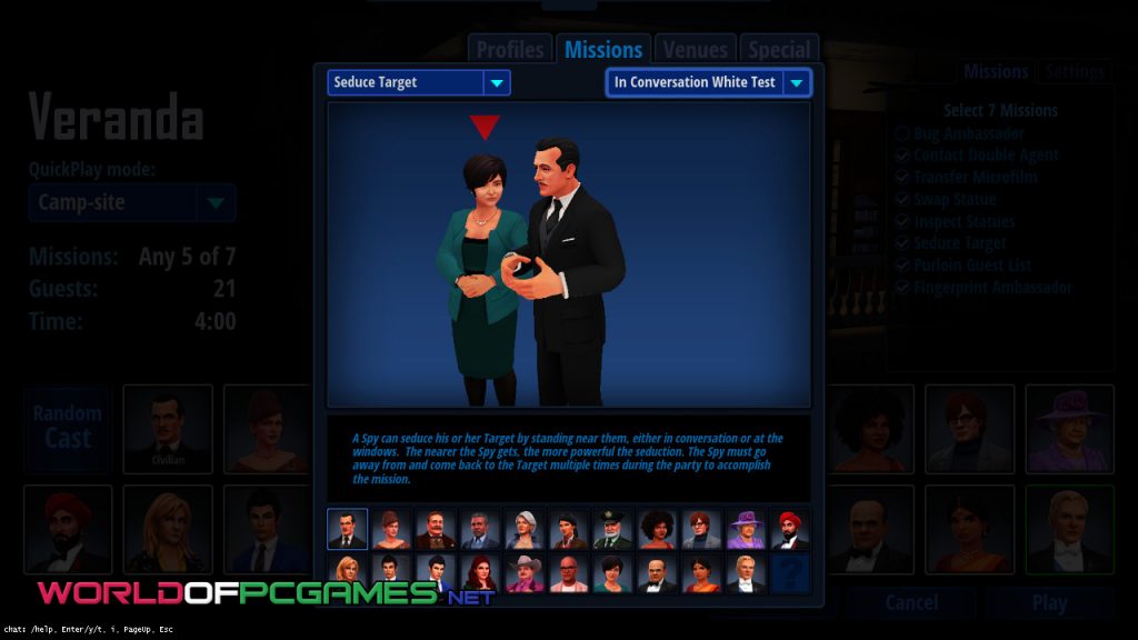 SpyParty Free Download PC Game By worldofpcgames.comm