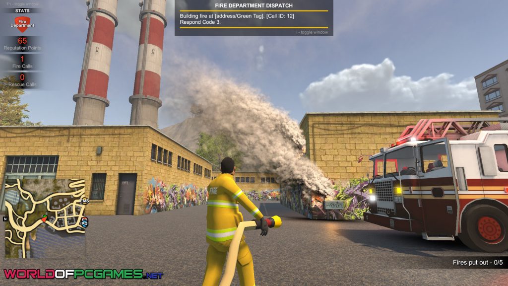 Flashing Lights Police Fire EMS Free Download By worldofpcgames.comm