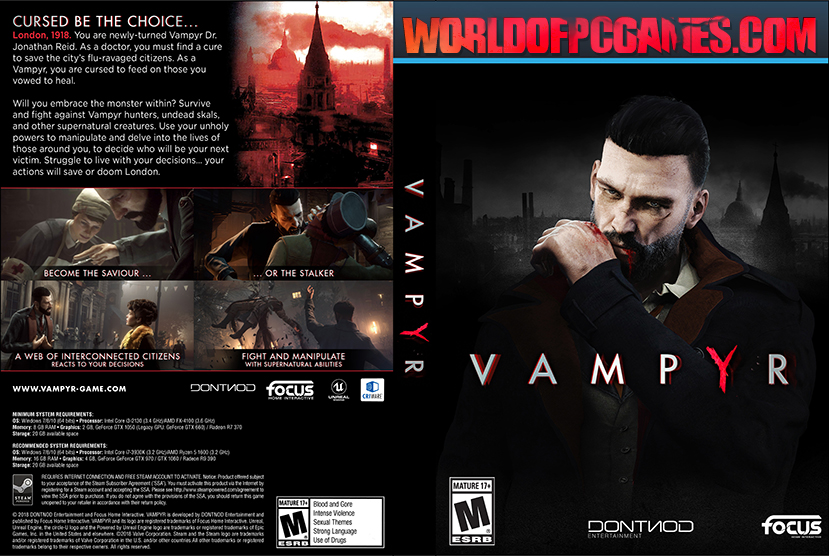 Vampyr Free Download PC Game By worldofpcgames.comm