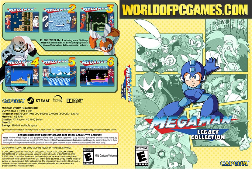 Mega Man X Legacy Collection Free Download PC Game By worldofpcgames.comm