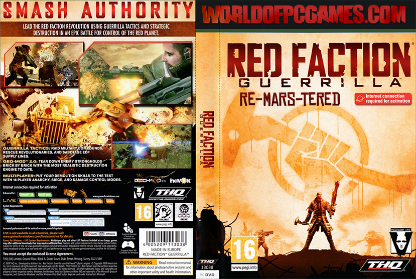 Red Faction Guerrilla Re-Mars-Tered Free Download PC Game By worldofpcgames.comm