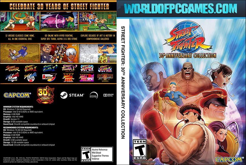 Street Fighter 30th Anniversary Collection Free Download PC Game By worldofpcgames.comm