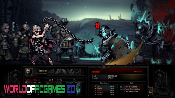 Darkest Dungeon The Color Of Madness Free Download By worldofpcgames.com