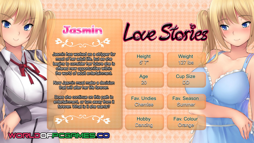 Negligee Love Stories Free Download PC Game By worldofpcgames.com