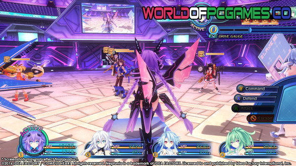 Megadimension Neptunia VII Free Download PC Games By worldofpcgames.com