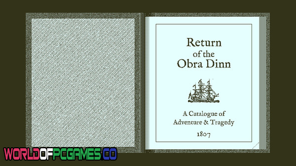 Return Of The Obra Dinn Free Download PC Games By worldofpcgames.com