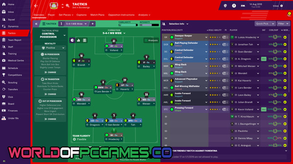 Football Manager 2019 By worldofpcgames.com