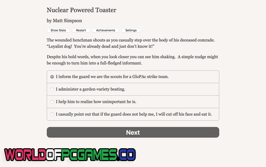 Nuclear Powered Toaster Free Download PC Games By worldofpcgames.com